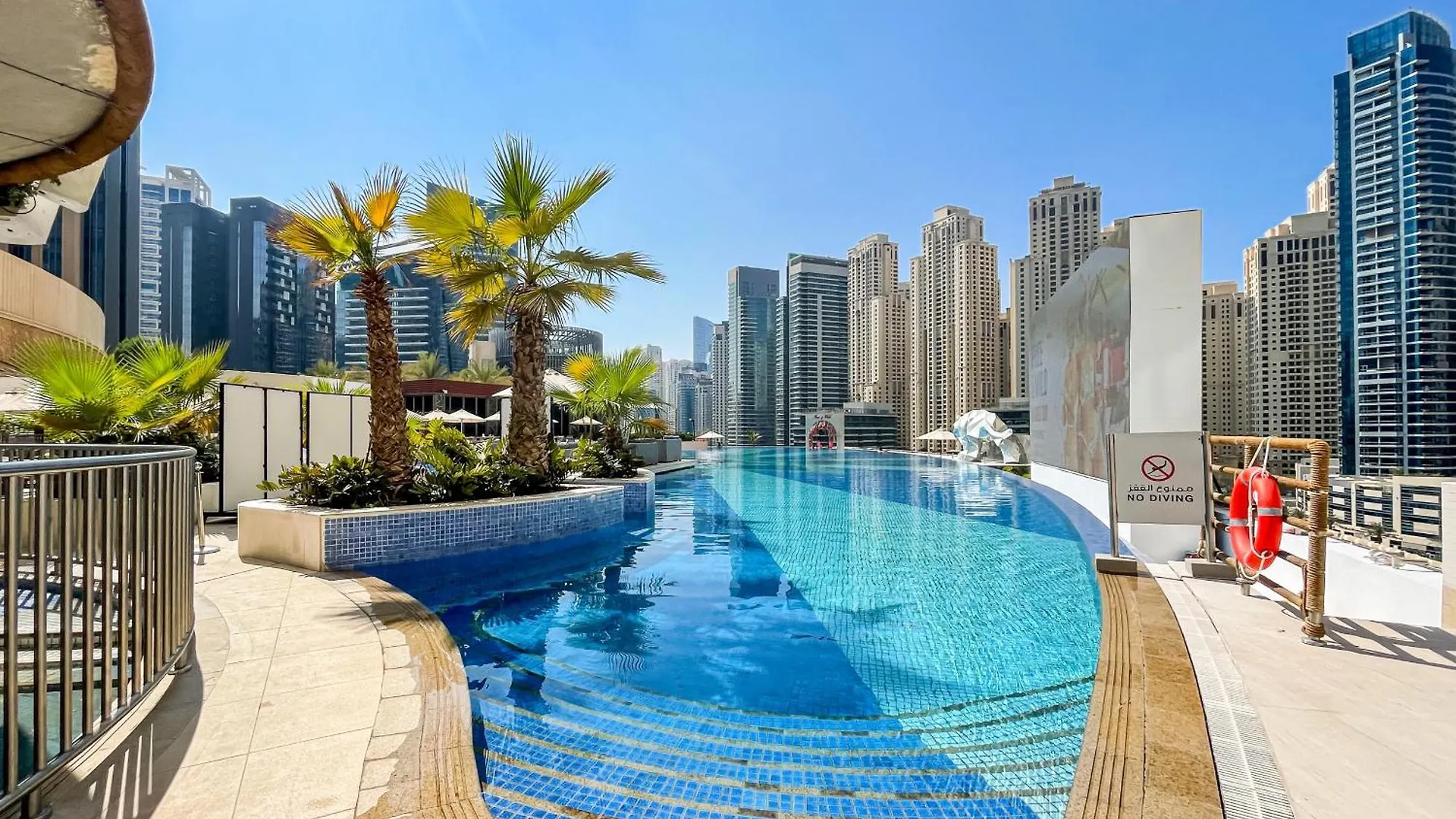 Apartment Studio Marina View With Direct Access To Marina Mall Dubai